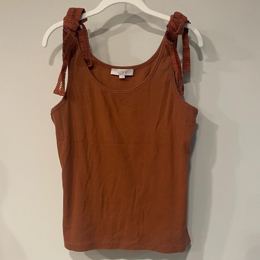 LOFT Tank Top with Tie Straps